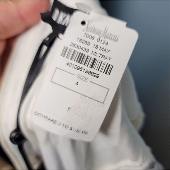 NWT DKNY Floral And Lace Sheath Dress - Picture 11 of 14